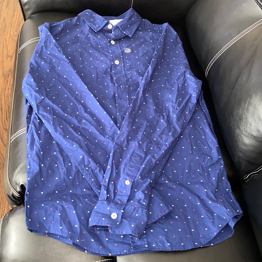 Blue long-sleeve shirt by Aeropostale